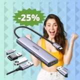 Hub USB UGREEN Revodok: MEGA sconto per il Black Friday (-25%)