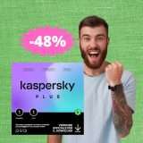 Kaspersky Plus Internet Security 2024: sconto FOLLE del 48%