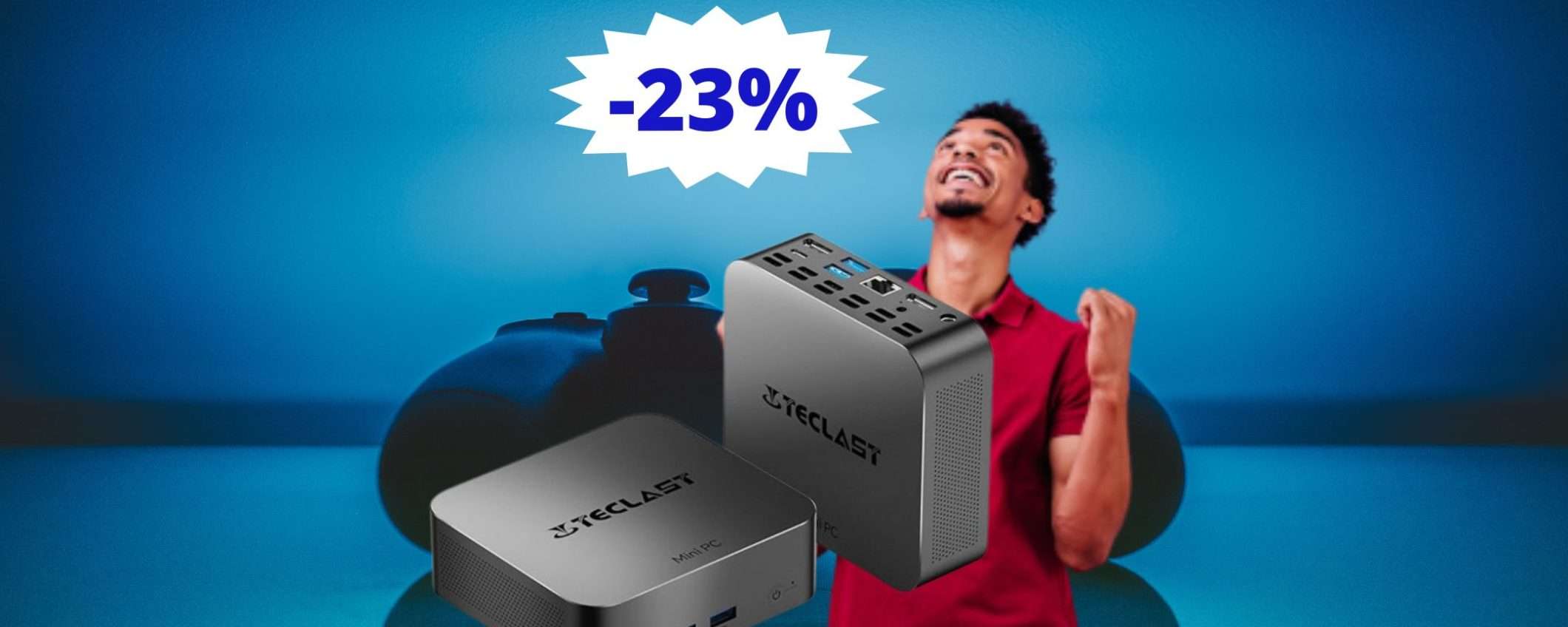 Mini PC TECLAST N20: ULTIMA possibilità su Amazon (-23%)