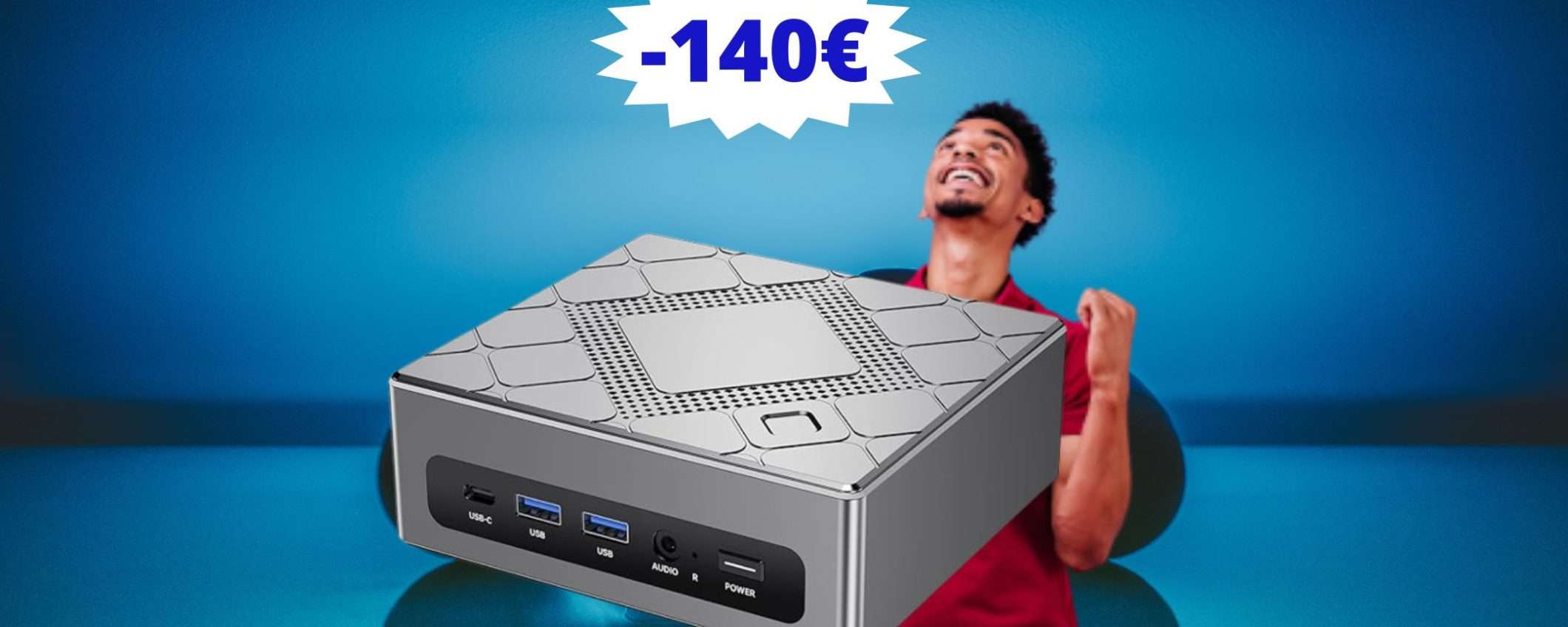 Mini PC con Intel i5-8259U: MEGA coupon sconto di 140 euro