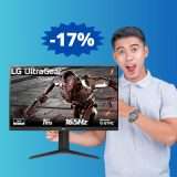 Monitor LG UltraGear: l'OCCASIONE che stavi cercando (-17%)