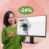 Monitor MSI PRO: SUPER sconto Black Friday (-24%)