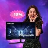 Monitor Samsung Odyssey G5: SUPER sconto Black Friday (-18%)