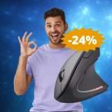 Mouse verticale Trust Verto: OFFERTA speciale per il Black Friday