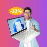 Notebook HP 15s: esclusiva su Amazon con un ECCEZIONALE sconto