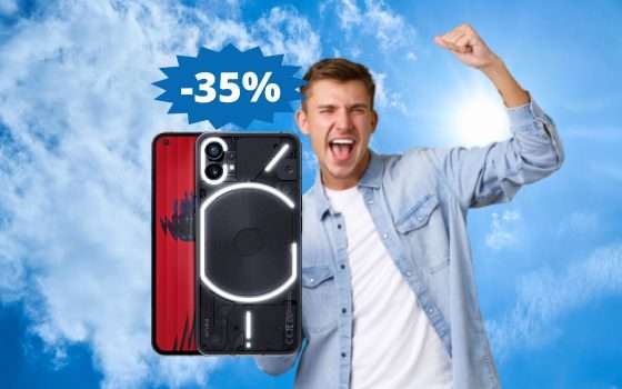 Nothing Phone (1): DISTINGUITI con stile (-35%)