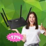 Router ASUS RT-AX1800U: SUPER sconto del 17% su Amazon