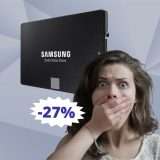 SSD Samsung 870 EVO: un'OCCASIONE imperdibile (-27%)