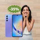 Samsung Galaxy A34: un AFFARE da prendere al volo (-35%)