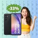 Samsung Galaxy A54: l'OFFERTA che stavi aspettando (-33%)
