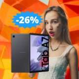 Samsung Galaxy Tab A7 Lite: SUPER sconto del 26% su Amazon