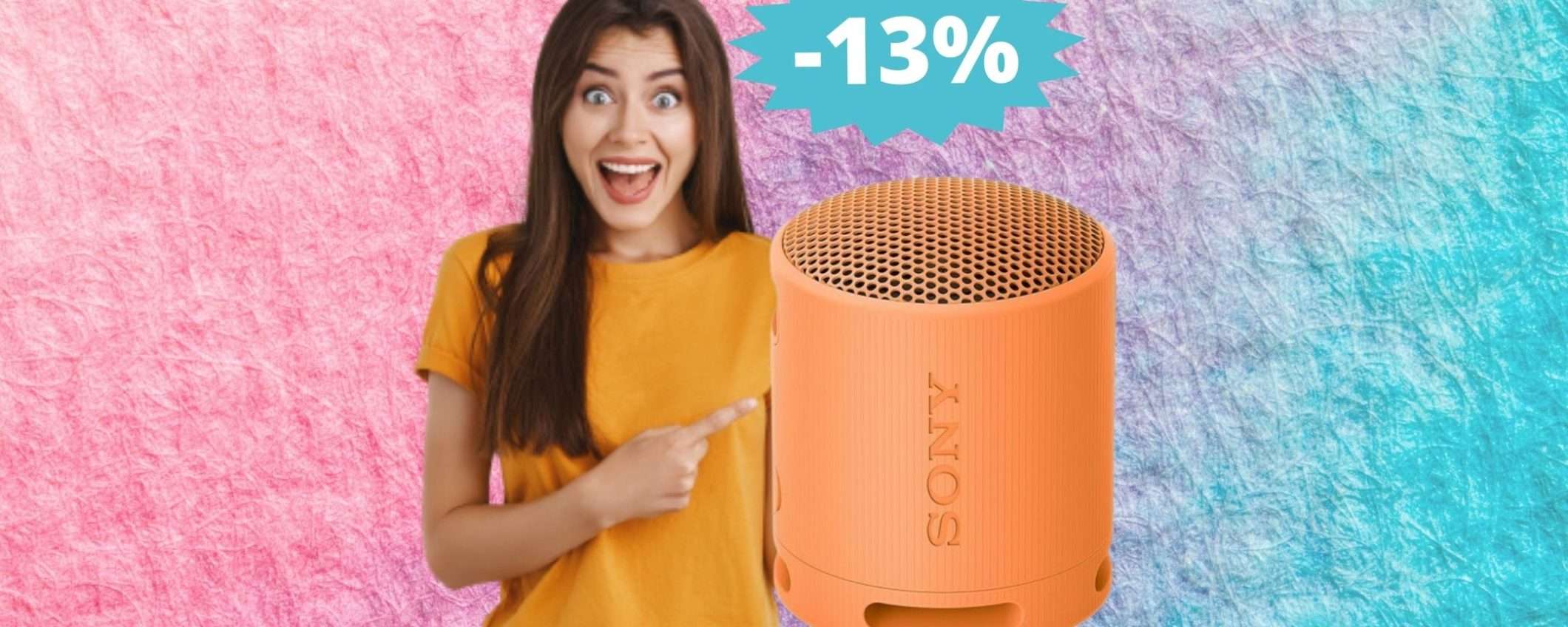 Sony SRS-XB100: ULTIMA possibilità per il Black Friday