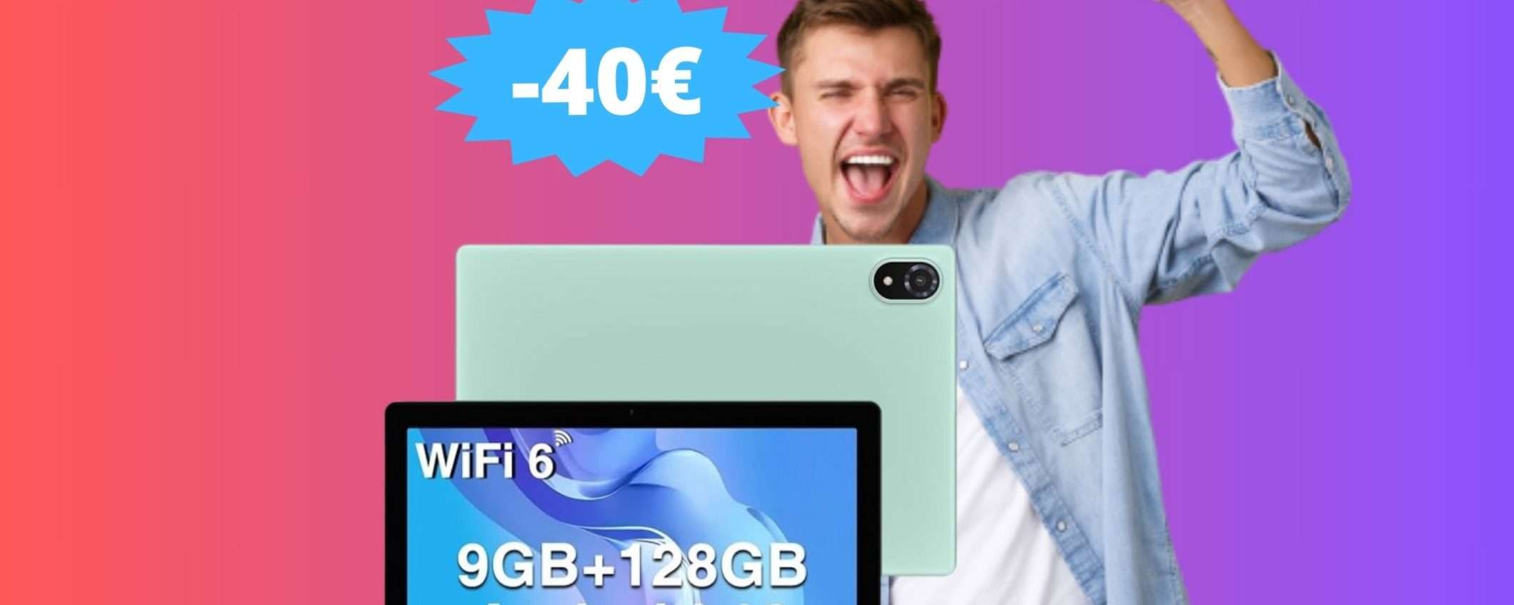 Tablet DOOGEE U10: MEGA coupon sconto su Amazon (-40€)