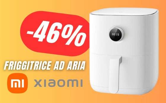 La Friggitrice ad Aria Xiaomi CROLLA del -46% su Amazon!