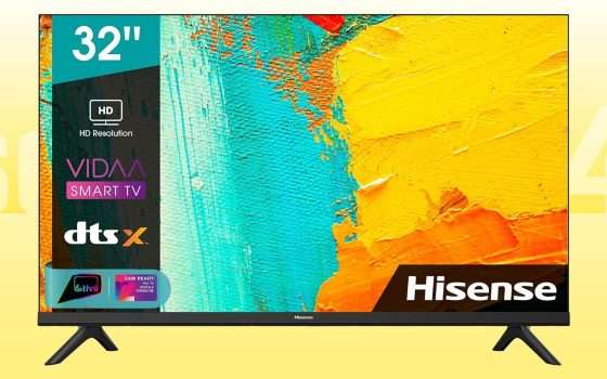 Smart TV Hisense (32 pollici) al PREZZO STRACCIATO di 179€