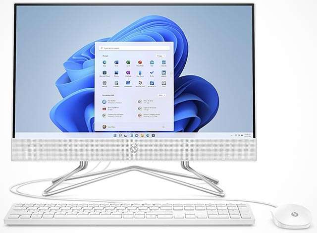 HP All-in-One 22, il PC desktop AiO con Windows 11 e processore Intel