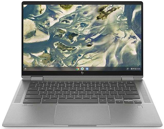 HP Chromebook x360 14a: il design del notebook