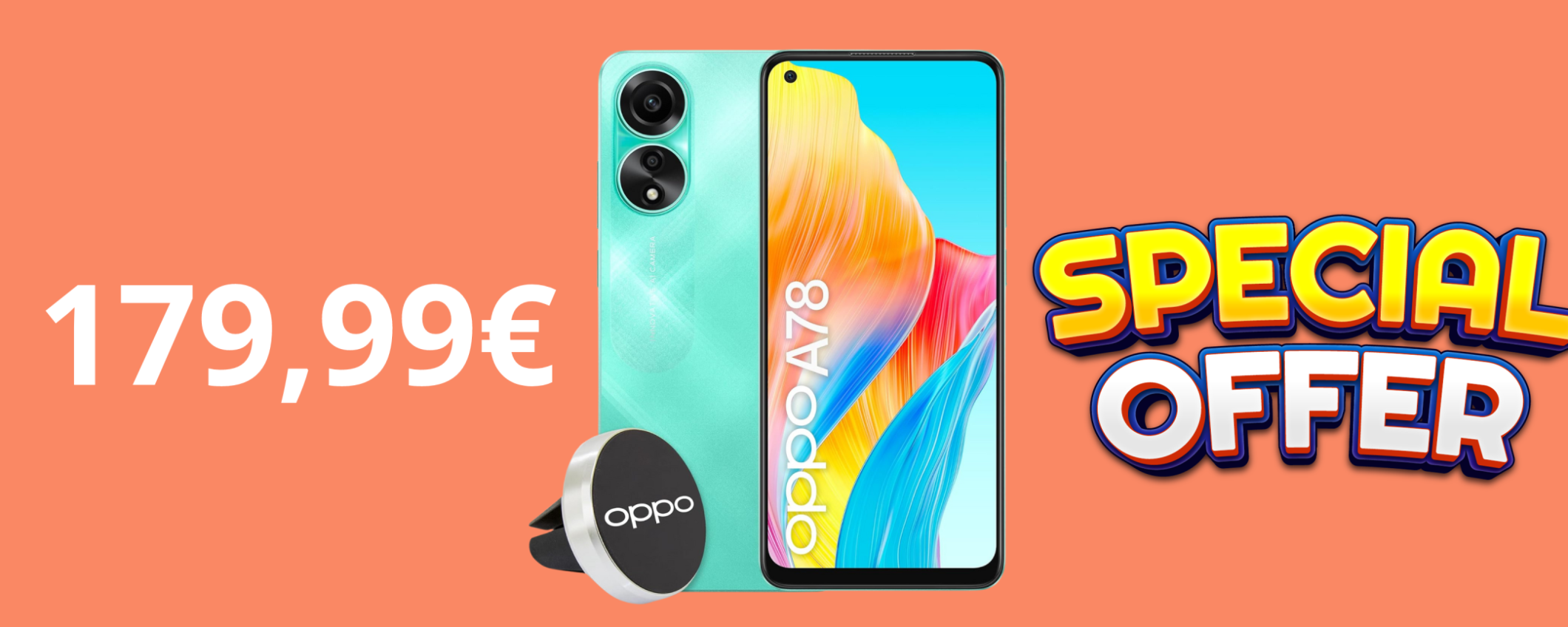 OPPO A78, con questo sconto è un vero BEST-BUY