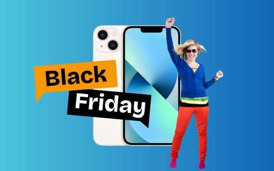 iPhone 13 a prezzo BLACK FRIDAY su Amazon