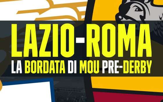 Lazio-Roma, il derby è già iniziato: la bordata di Mou