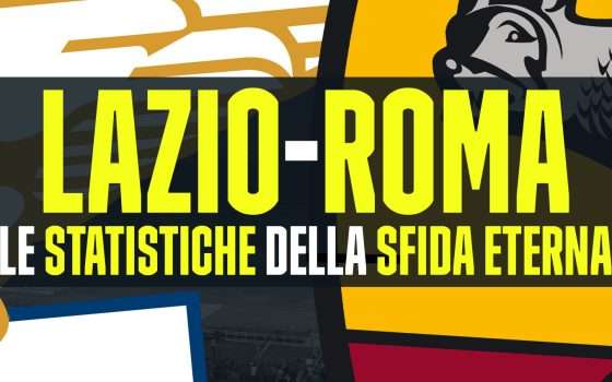 Lazio-Roma, le statistiche della sfida eterna