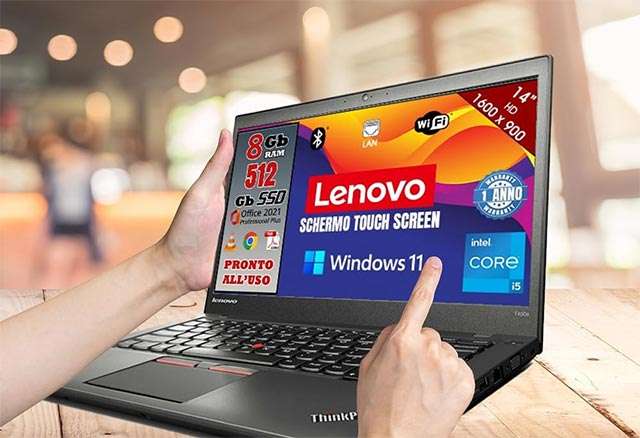 Il notebook touch della serie Lenovo ThinkPad