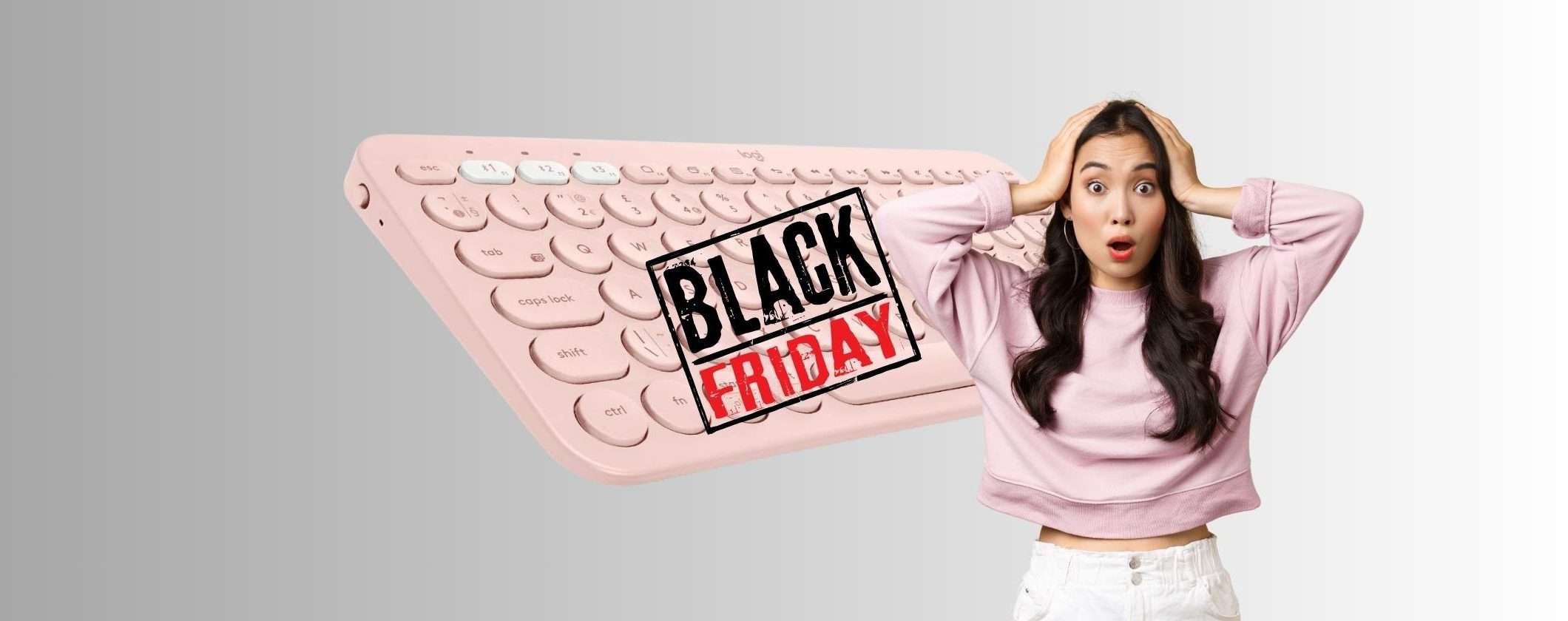 Logitech K380: la tastiera top a prezzo folle per il Black Friday