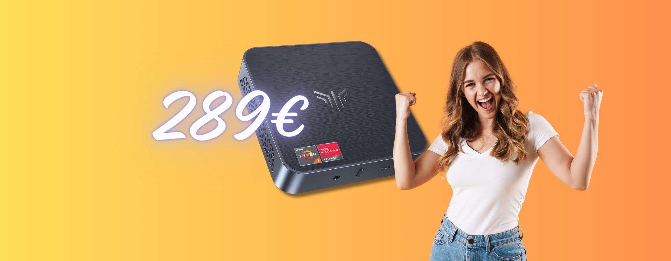 Mini PC Con AMD Ryzen 7 E 16GB Di RAM A Soli 289 mini-pc-con-amd-ryzen-7-e-16gb-di-ram-a-soli-289