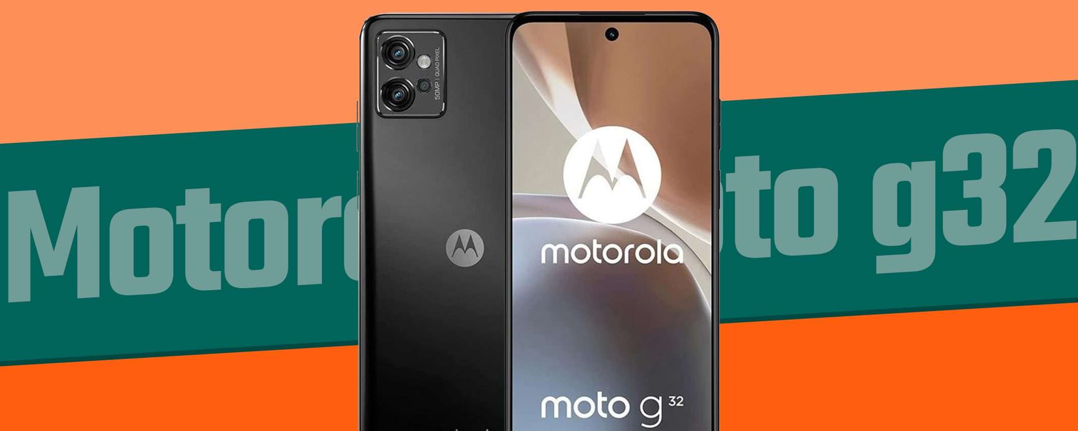 Motorola moto g32: OCCASIONE a 98€ del Black Friday