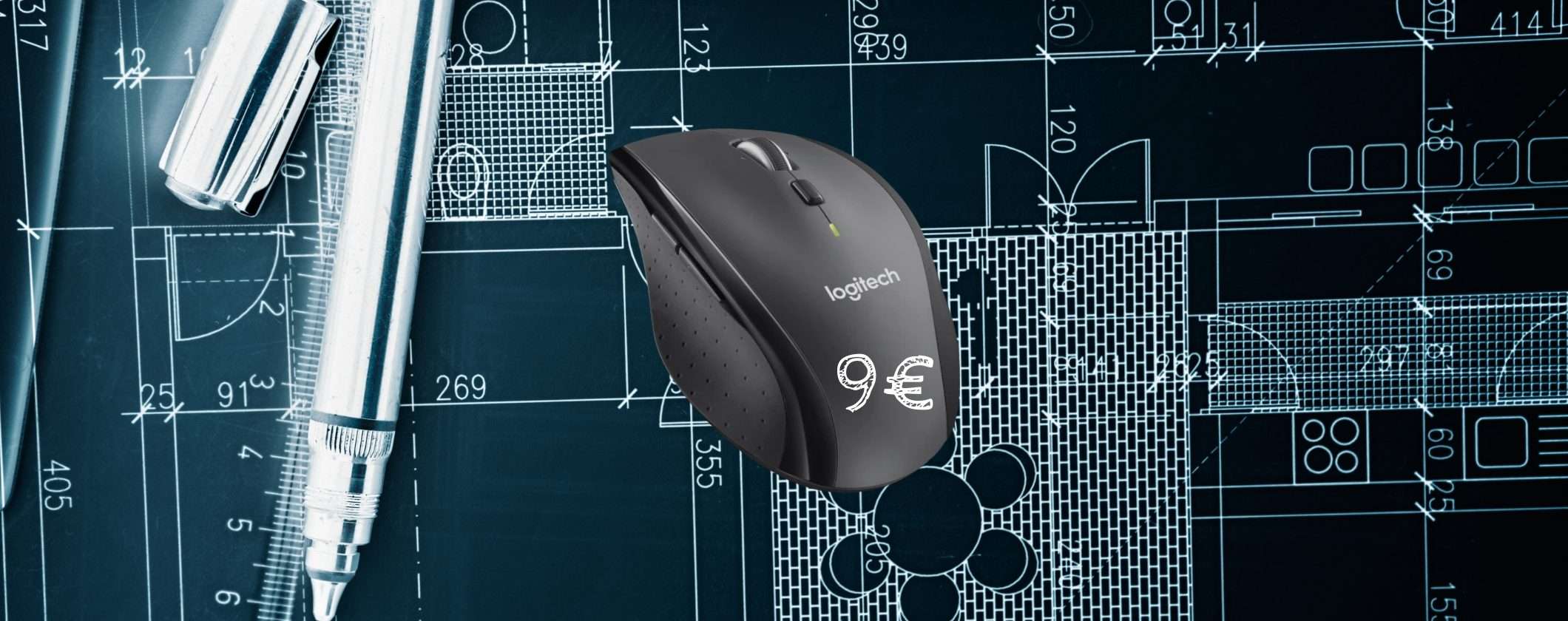 Mouse Logitech 5 pulsanti programmabili a soli 19€ al Black Friday