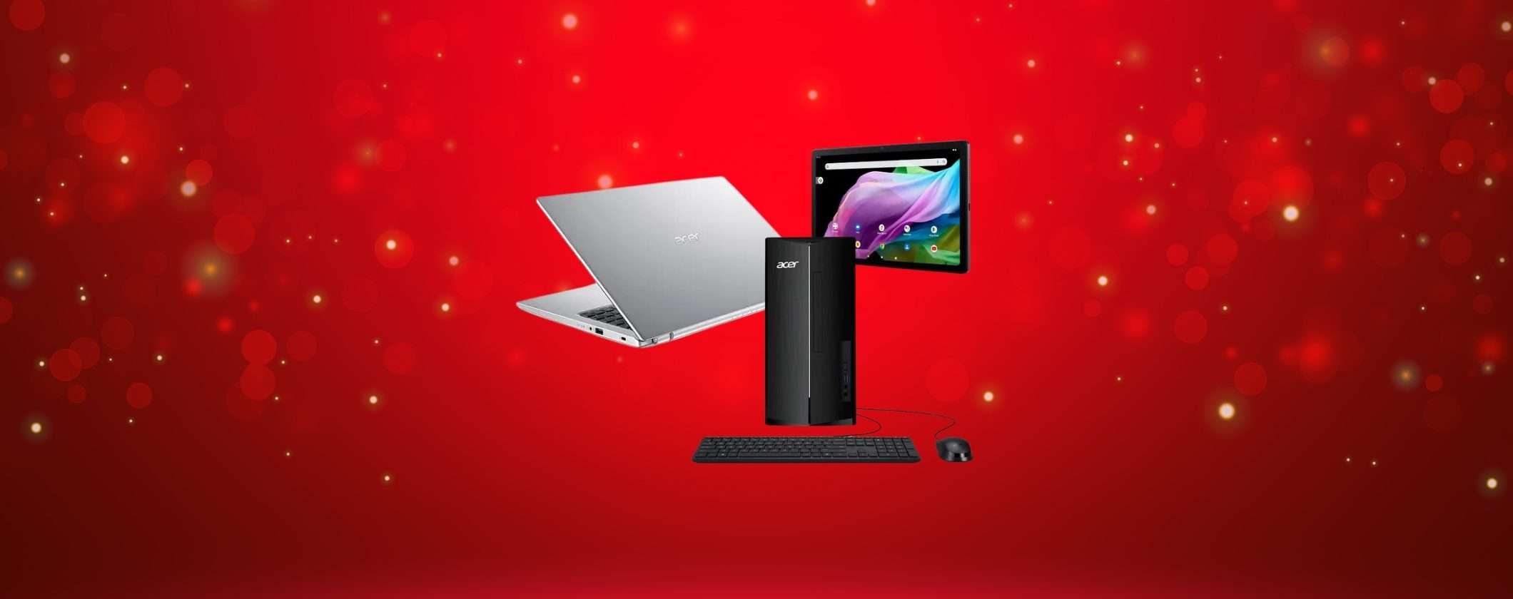 Arrivano le le OFFERTE di NATALE Acer con SCONTI fino al 30%