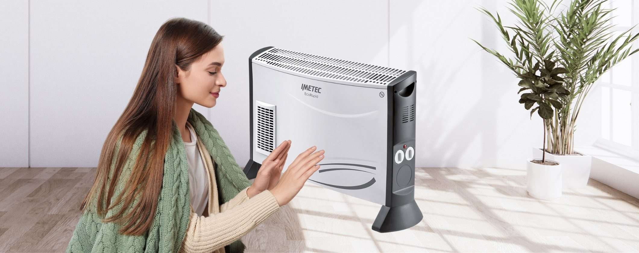 Ottieni il caldo che vuoi RISPARMIANDO con il Termoconvettore Imetec