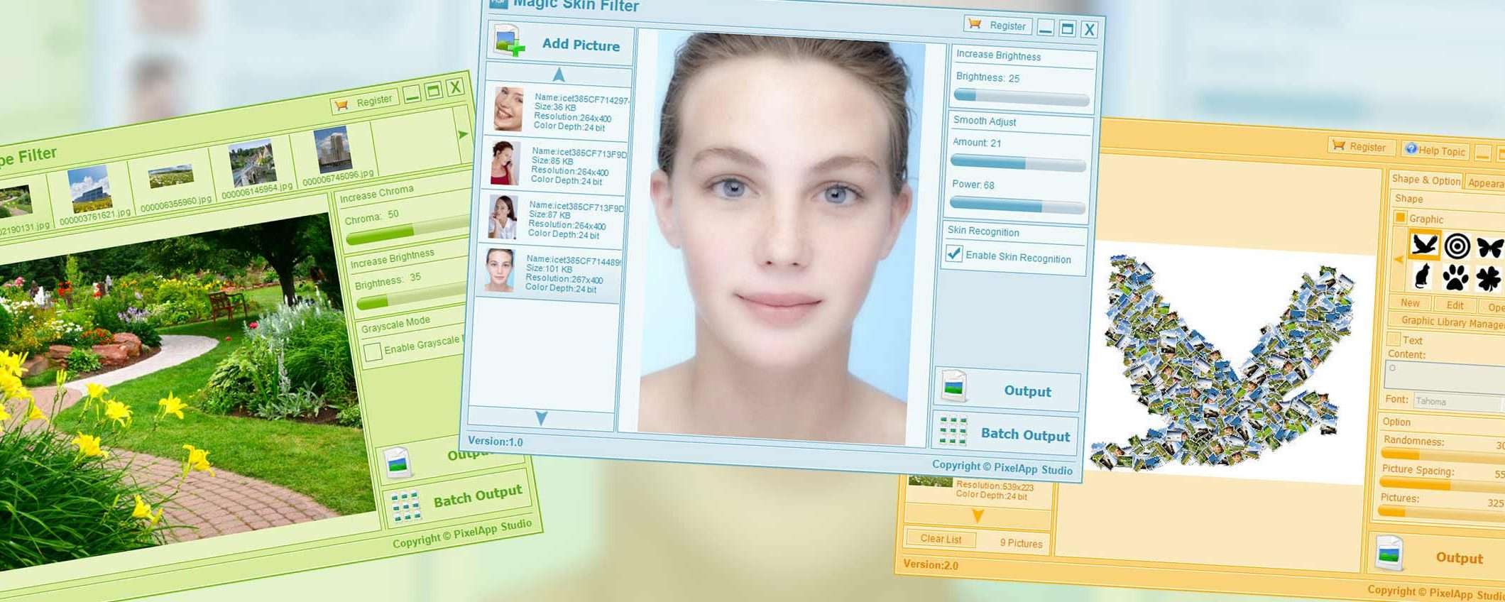 L'elaborazione delle immagini è facile con PixelApp