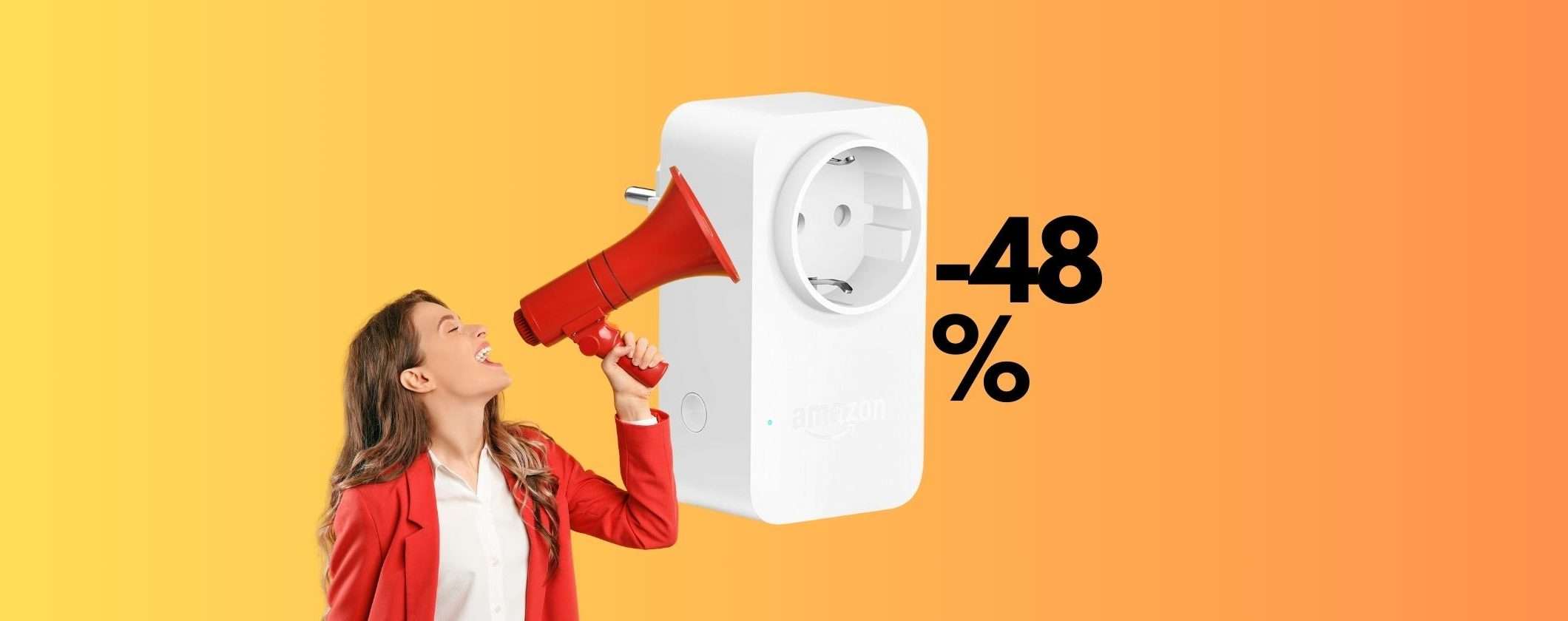Presa Amazon Smart Plug al 48% di SCONTO per il Black Friday