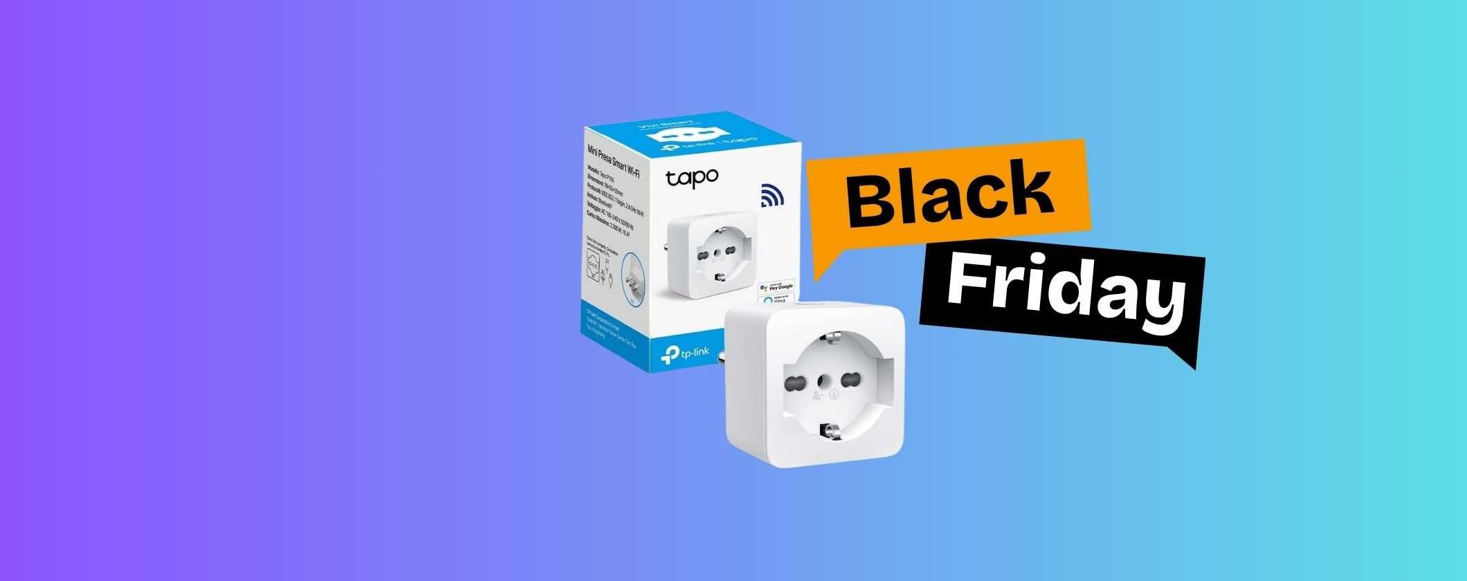 Presa Smart Tapo P105: PREZZO REGALO al Black Friday