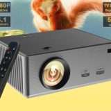 Mini proiettore portatile a 59€: attiva il COUPON