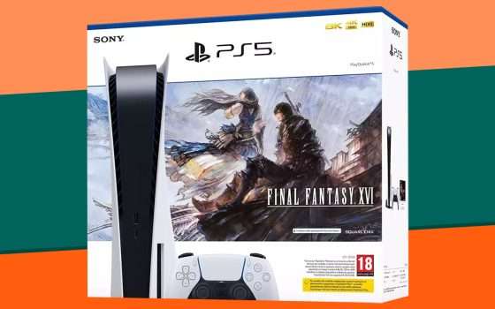Black Friday: bundle PS5+Final Fantasy XVI a -150€