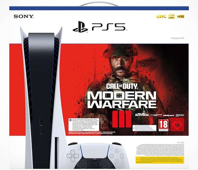 Il bundle con PS5 Standard Edition e Call of Duty: Modern Warfare III