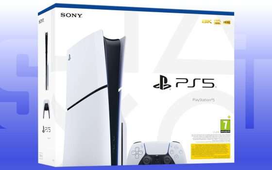 PS5 Slim in offerta a soli 440€ su Amazon