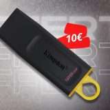 Chiavetta USB 128GB con 3.1 a prezzo da SBARAGLIO: solo per poco