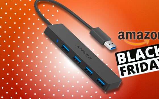 HUB 4 porte USB 3.0 a prezzo OUTLET con Black Friday, fantastico