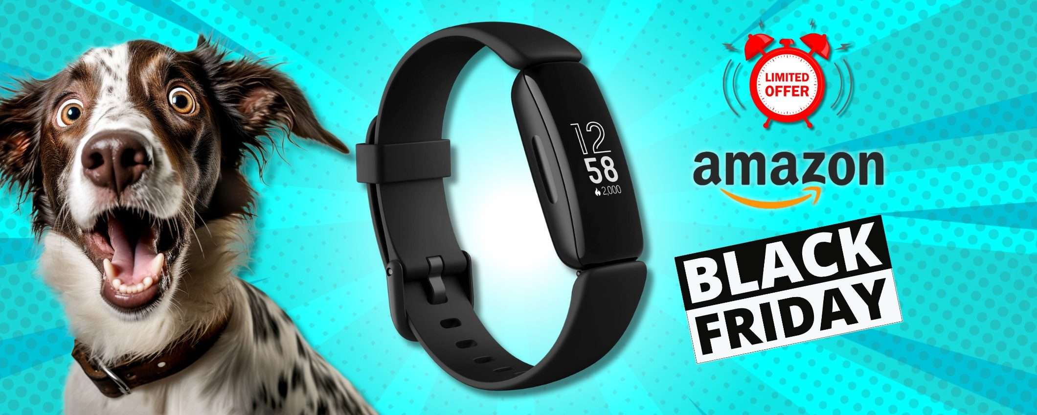 Ultime ore di sconto ASSURDO su Fitbit Inspire 2: al polso un gioiello
