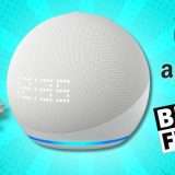 Echo Dot con Amazon Alexa e orologio integrato: sul comodino è WOW
