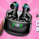 Solo 19€ per Auricolari TWS 5.3 e microfoni HD: occasione Cyber Monday