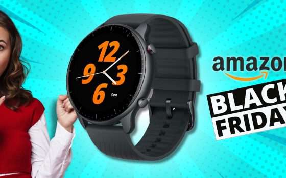 Black Friday con BOMBA da non perdere: Amazfit GTR 2 sotto i 90€, wow