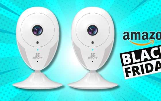 Black Friday SICURO con 2 telecamere interno e 4 funzioni IMMANCABILI