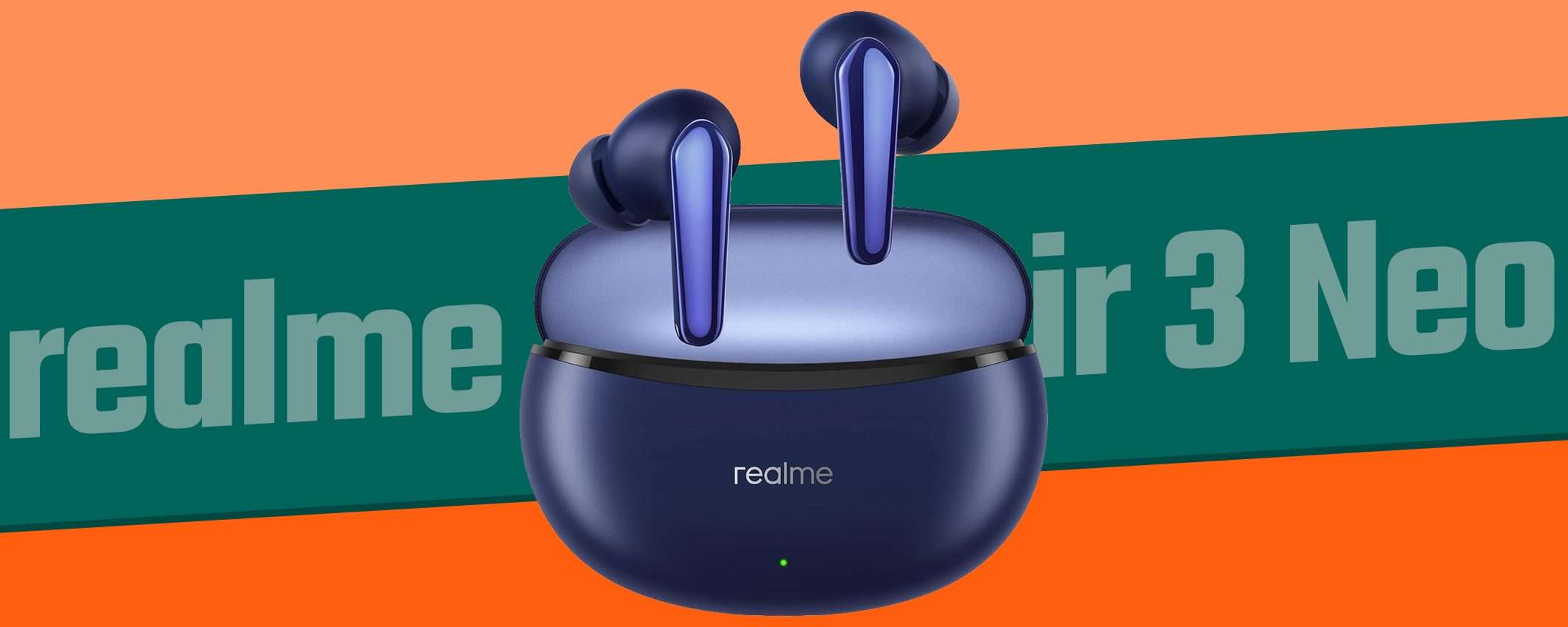 Cyber Monday: ULTIME ORE per realme Buds Air 3 Neo a -17€