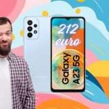 Samsung Galaxy A23: a soli 212€ su Amazon è SUBITO AFFARE