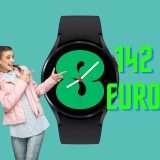 Samsung Galaxy Watch4: solo 142€ in questo istante su Amazon