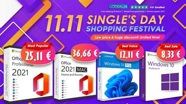 Licenze software Godeal24, offerte del Single Day